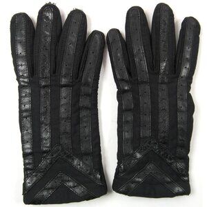 Winter Gloves Leather for Men Fleece Liner Gloves, Cold Weather Large